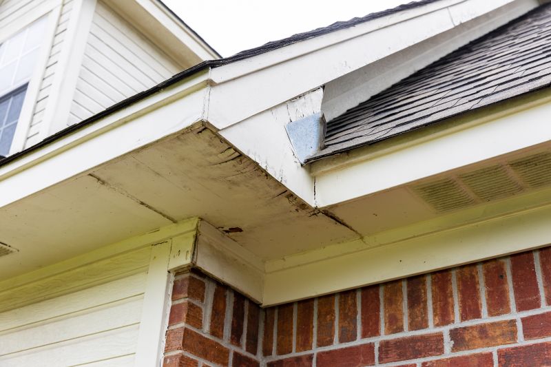 Damaged Soffit Panels